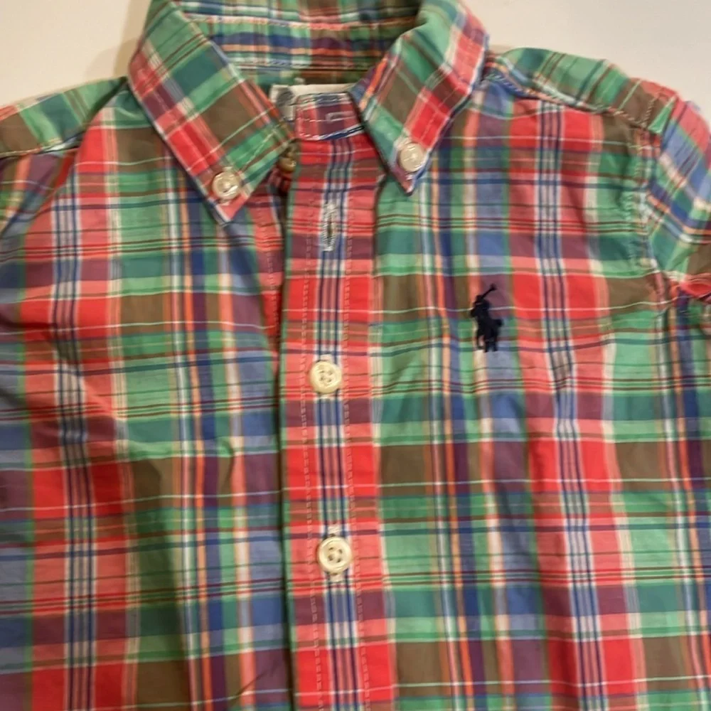 Ralph Lauren button up short sleeve